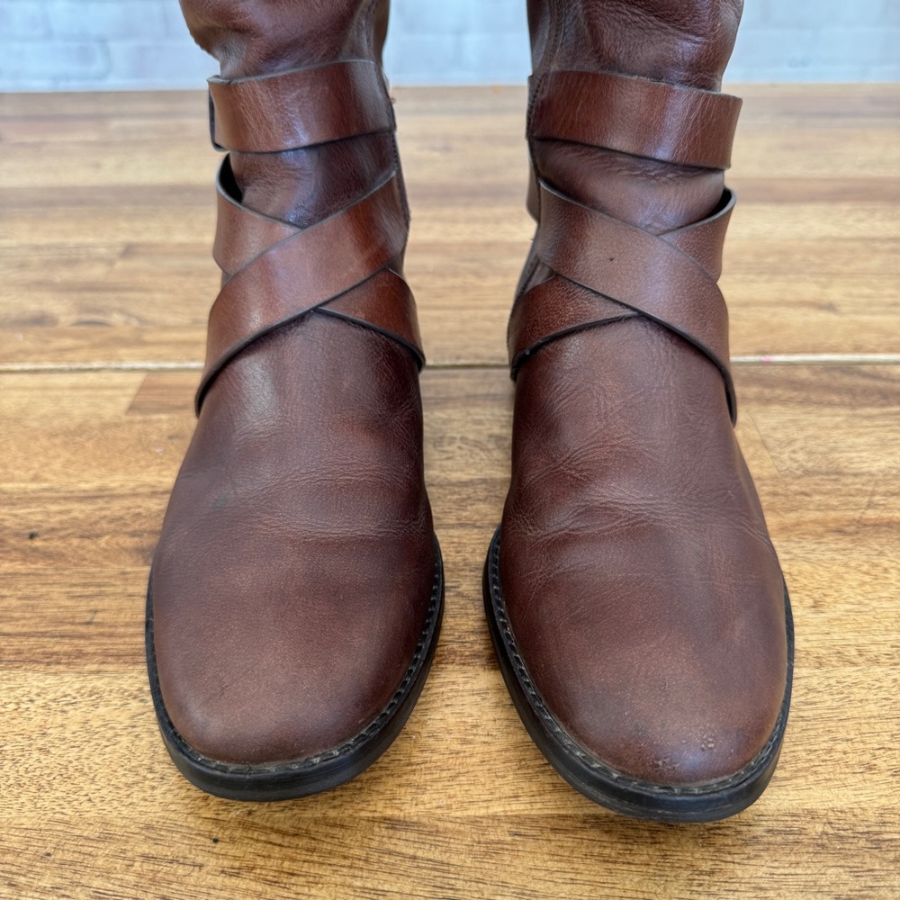 Cole Hann Petra Belt Riding Boot - Picture 5 of 15